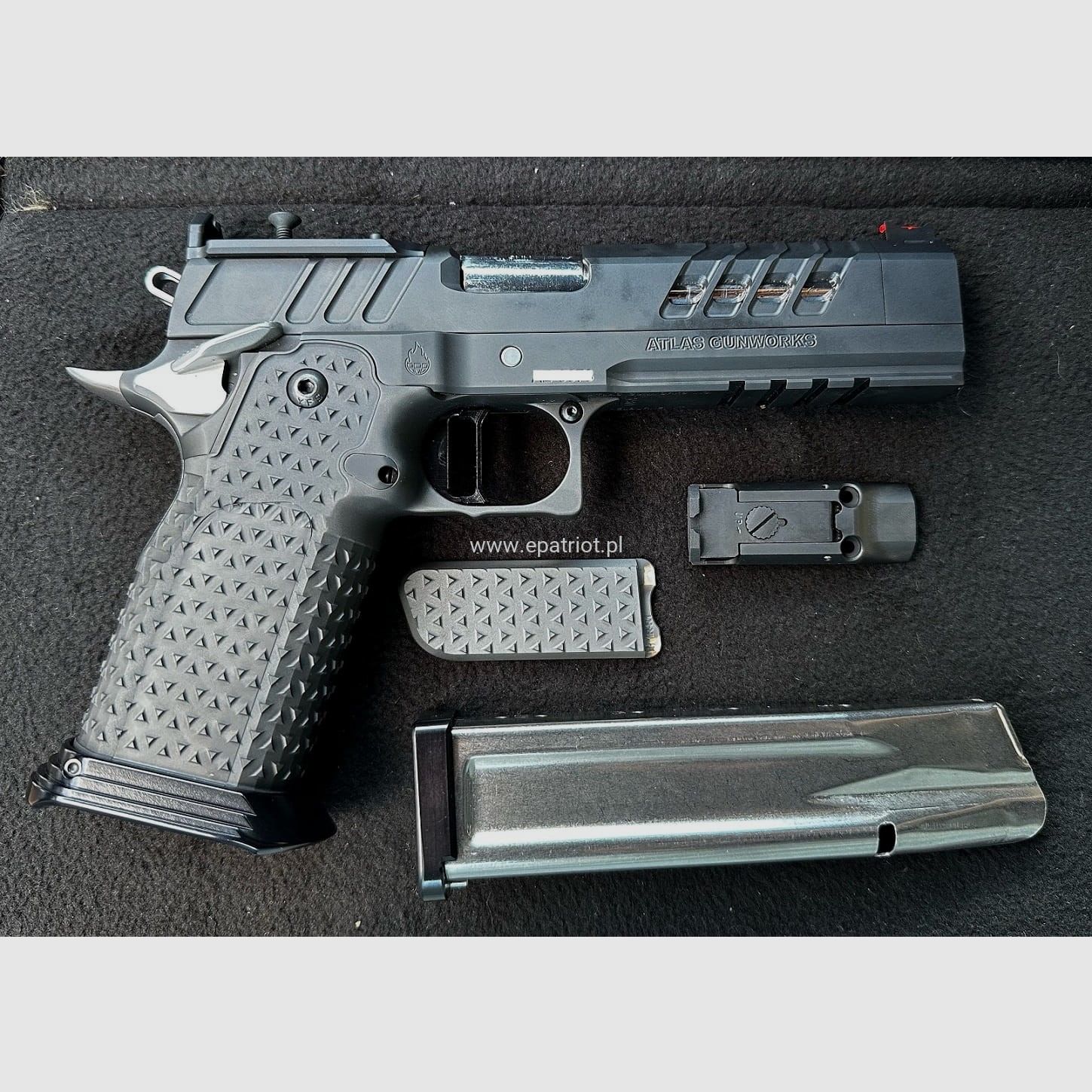 Pistolet ATLAS GUNWORKS ARTEMIS V2 OR Tactical Pistol, image 3 sur 4