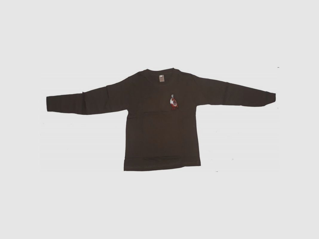 Geborduurd Langarmshirt voor Kinderen, afbeelding 1 van 5
