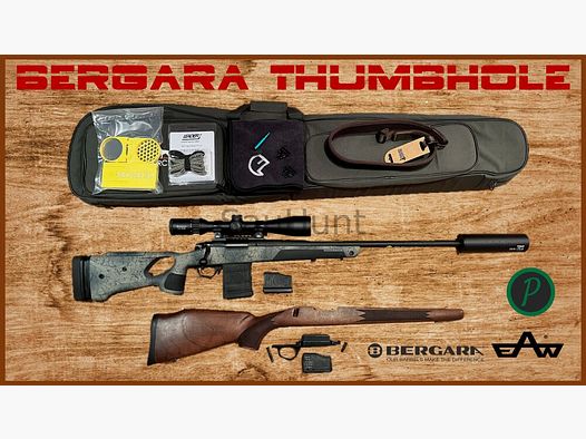 Bergara B14 Timber 22" im Wilderness Thumbhole Pelz	 SOFORT VERFÜGBAR