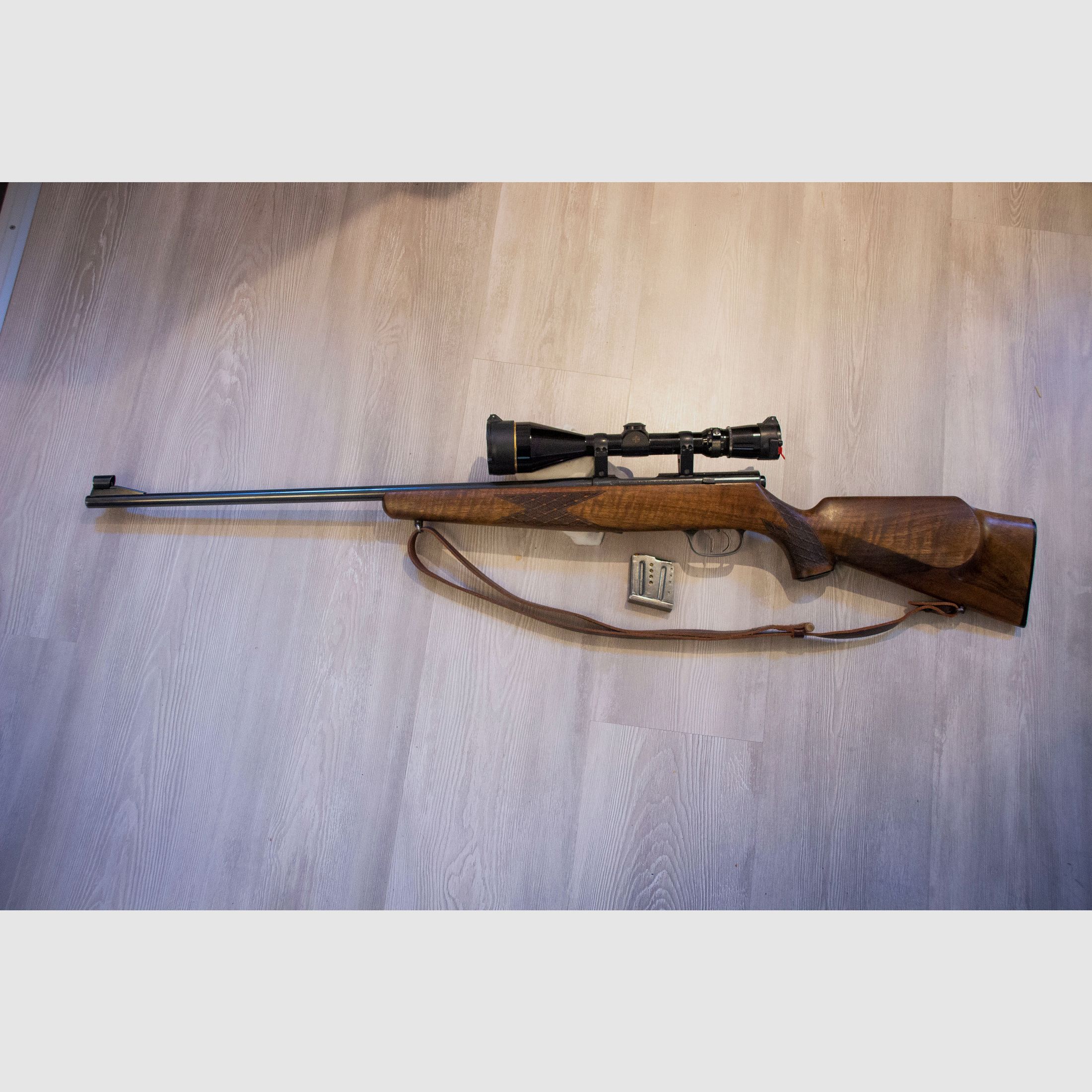 Krico .22Hornet, incl. Optiek: Leopold 3,5-10 x 50