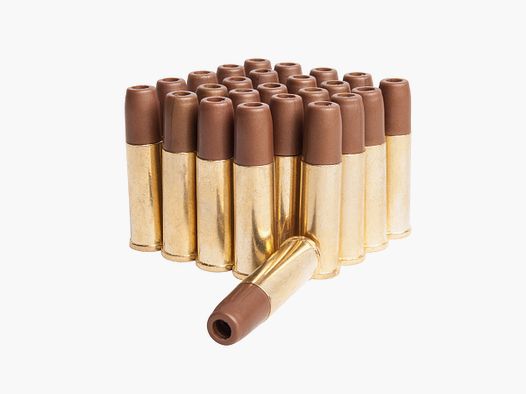Dan Wesson Revolver Hülsen 25 x 1 Schuss 4,5mm BB - Druckluft Co2