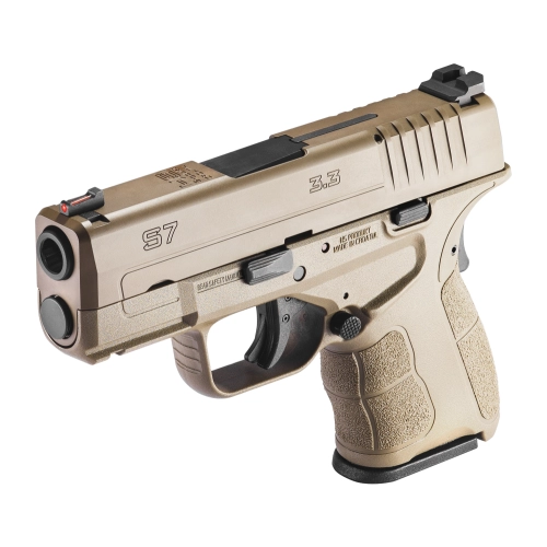 Pistolet HS Produkt HS S7 3.3 - brązowy, Kaliber: 9x19 mm
