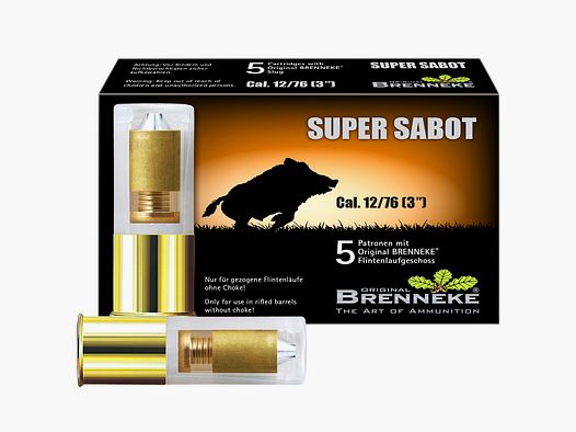 Brenneke 12/76 Super Sabot 31,8g/490grs.