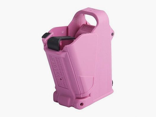 Maglula UpLULA Uniwersalna pomoc do ładowania magazynków 9mm - .45 - różowa