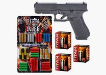 Conjunto de fuegos artificiales Glock 17 Gen 5 Pistola de fogueo