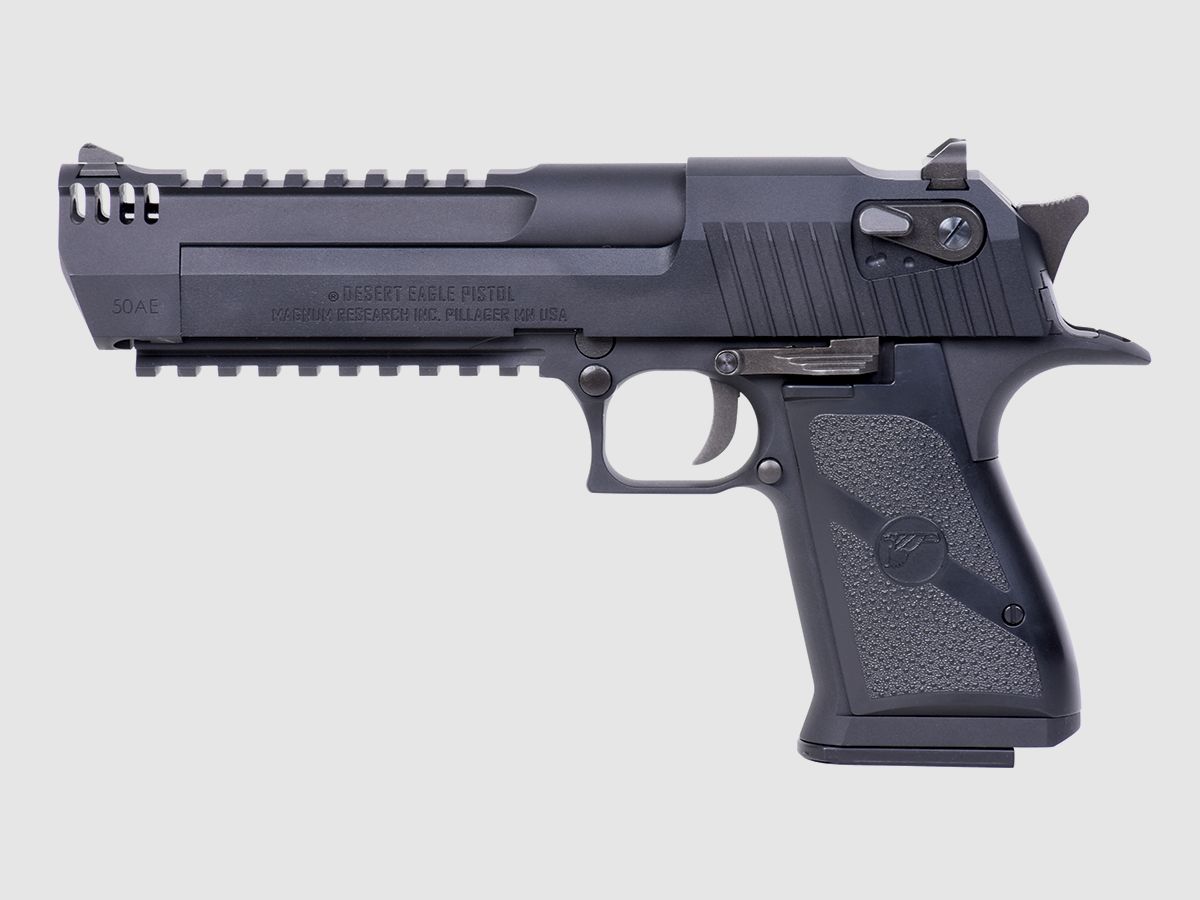 Desert Eagle .50AE L6 Schwarz 6mm - Airsoft Gas BlowBack