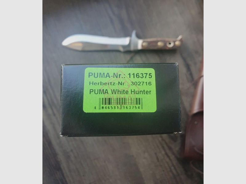 Puma White Hunter, Neu. Extrema Ratio Blaser Sauer Mauser Swaro Zeiss Leica R8 Liemke HIK Pard Infir