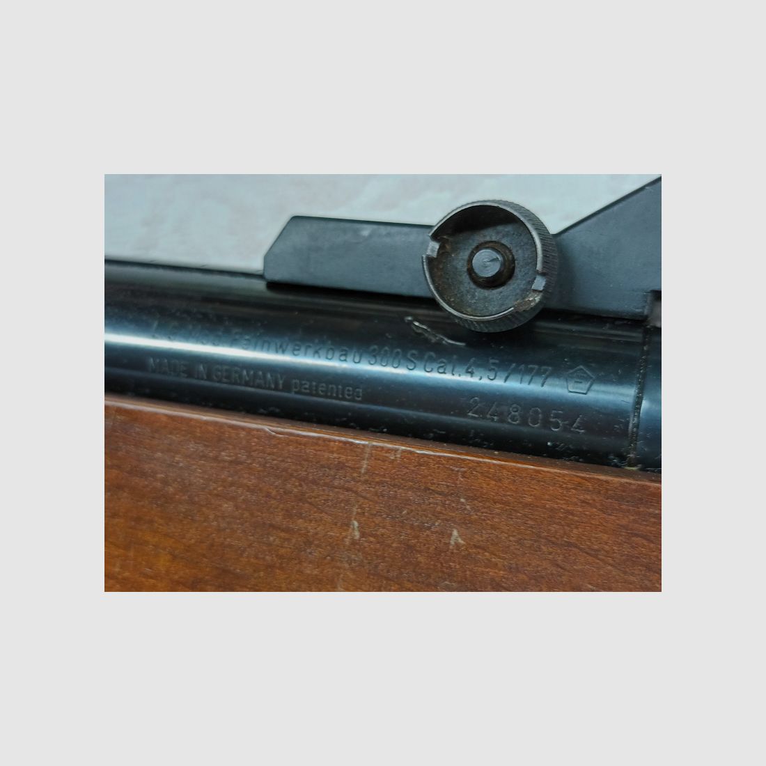 Feinwerkbau 300S Matchluftgewehr Cal.4,5mm FWB Luftgewehr / Seitenspanner LG