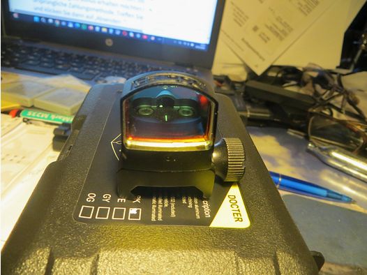 Visier "DocterSight" RedDot neuwertig mit 20mm + Glock MOS  Anschluß