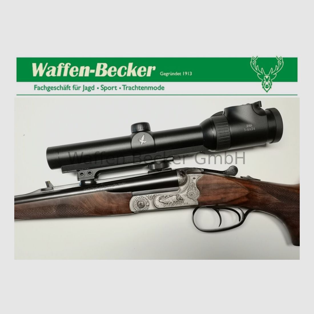 Merkel DB141 Kal. 9,3x74R Swarovski Z6i 1-6x24