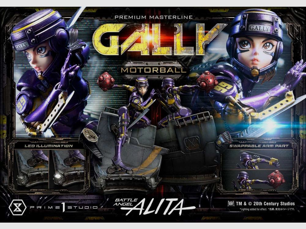 Alita: Battle Angel Ultimate Premium Masterline Series Statue 1/4 Gally Motorball Bonus Version 47 cm | 43059