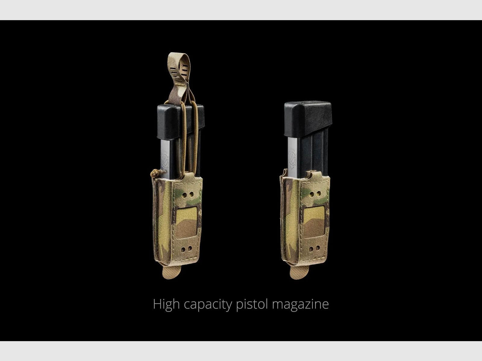 Fast-pistoolmagazijntas (zwart) Frog Pro, afbeelding 2 van 5