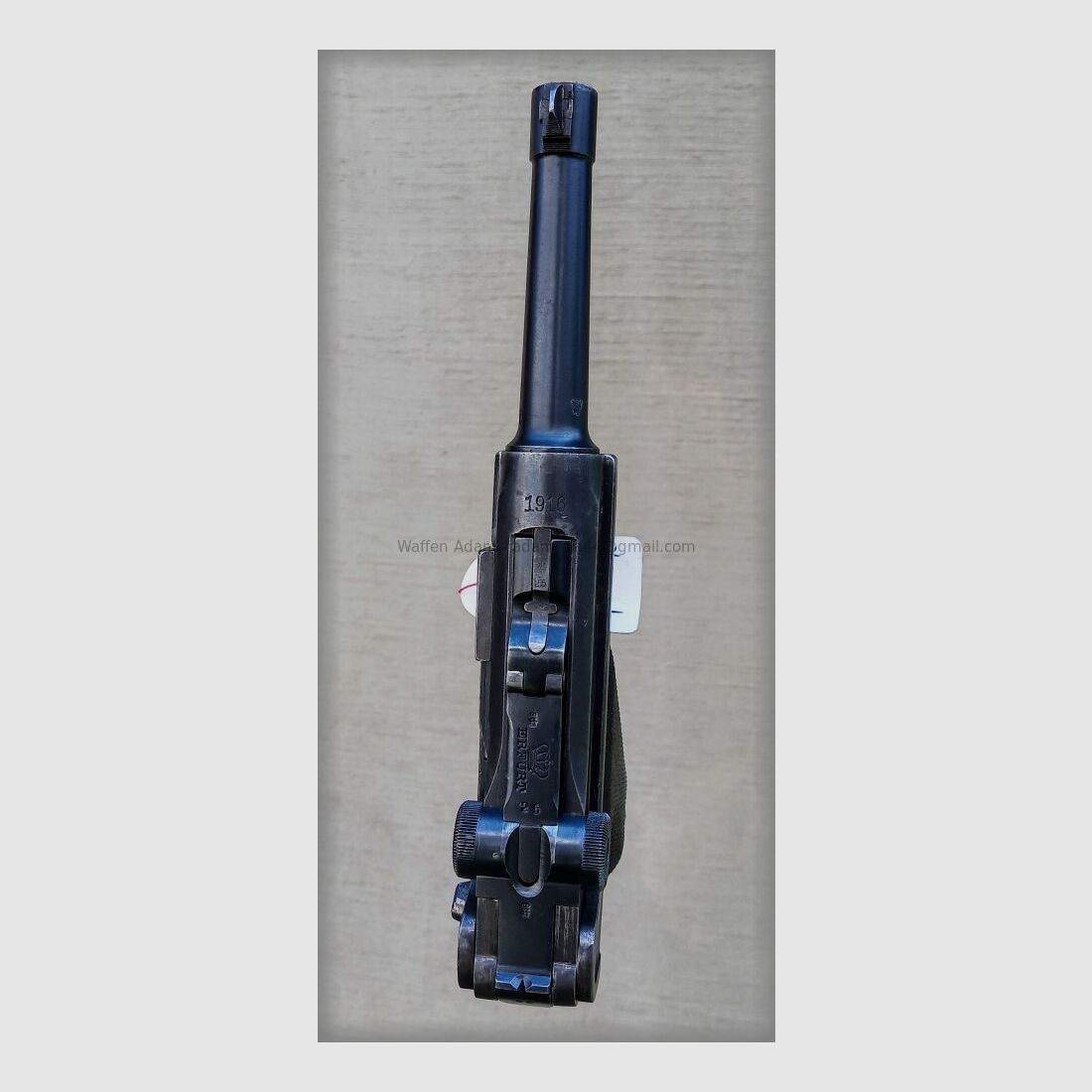 Usine d'armement d'Erfurt Pistolet P. 08