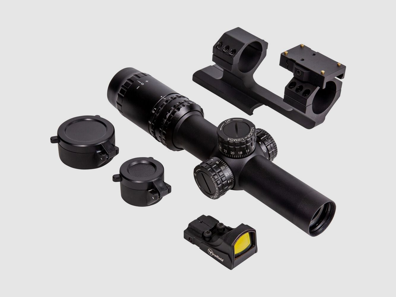 Firefield Zielfernrohr RapidStrike 1-4×24 SFP Kit, Bild 3 von 7