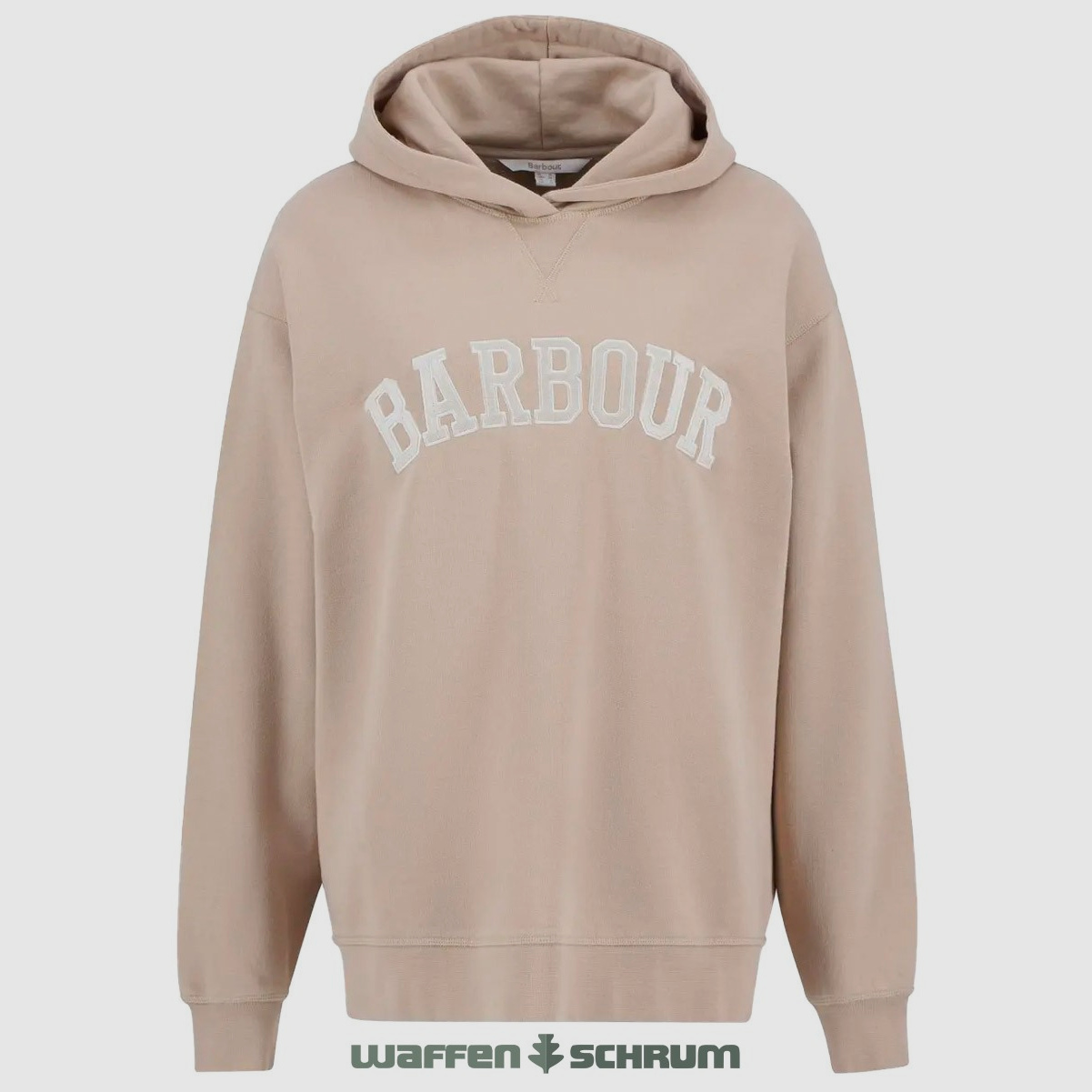 Barbour Hoodie Northumberland Pale Camel