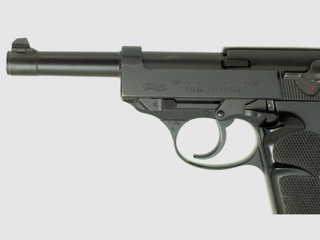 Walther P38 kaliber 7,65 Parabellum – historische Duitse pistool – VERKOCHT, afbeelding 5 van 6