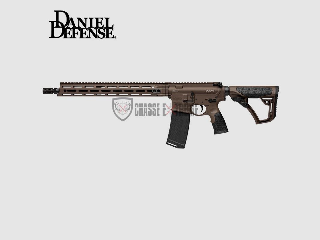 Carabine DANIEL DEFENSE M4 V7 Bronze Mil Spec 16 '' Cal. 5.56, image 1 sur 3