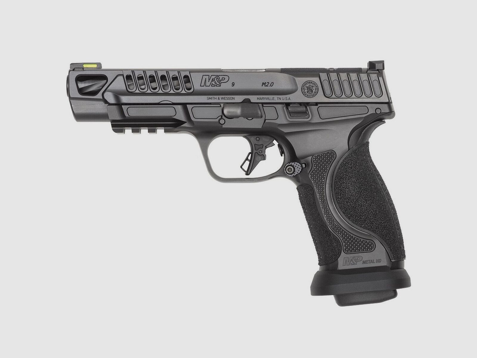 Pistole S&W M&P9 M2.0 Competitor HD OR NTS 9×19 5IN 17 Schuss