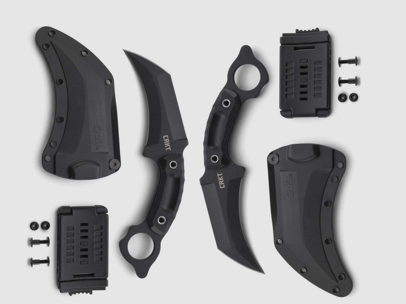 Zwillingspaar CRKT Du Hoc Karambit, (also 2 Stück)