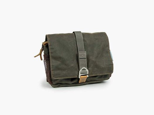 STEINKAUZ Necessaire / Pochette da toilette "Cultus", Wax Oliva