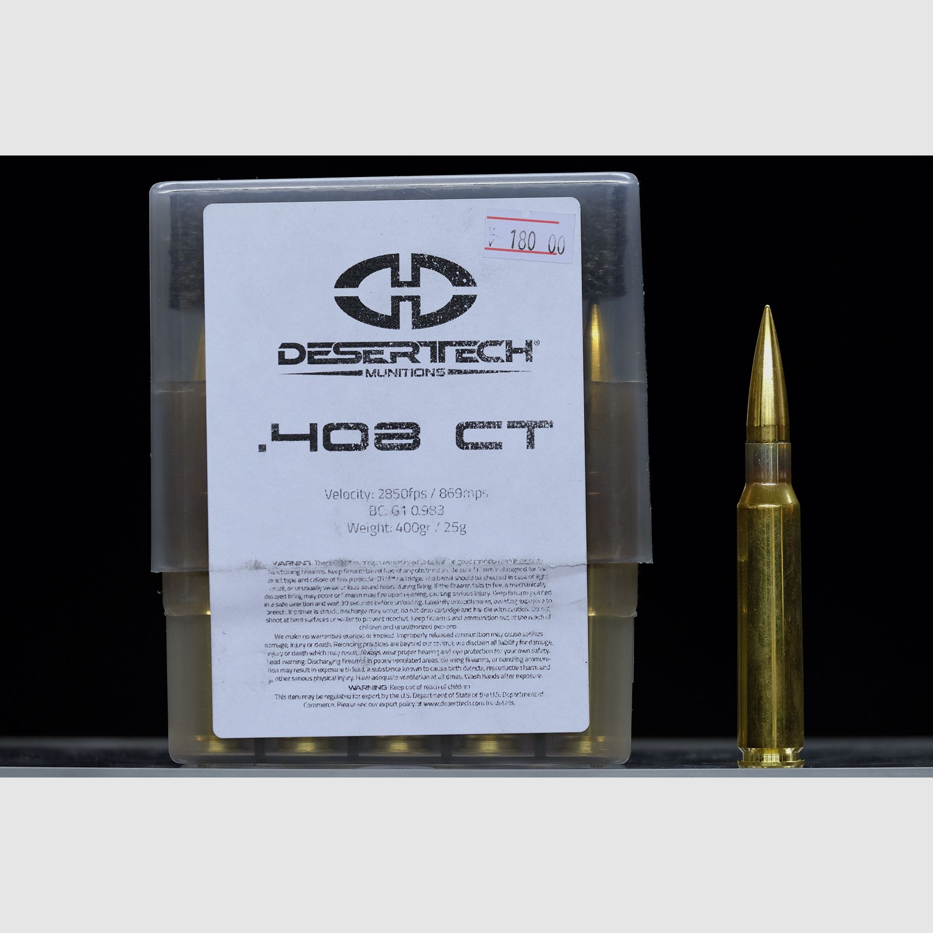Deserttech .408 Cheytac