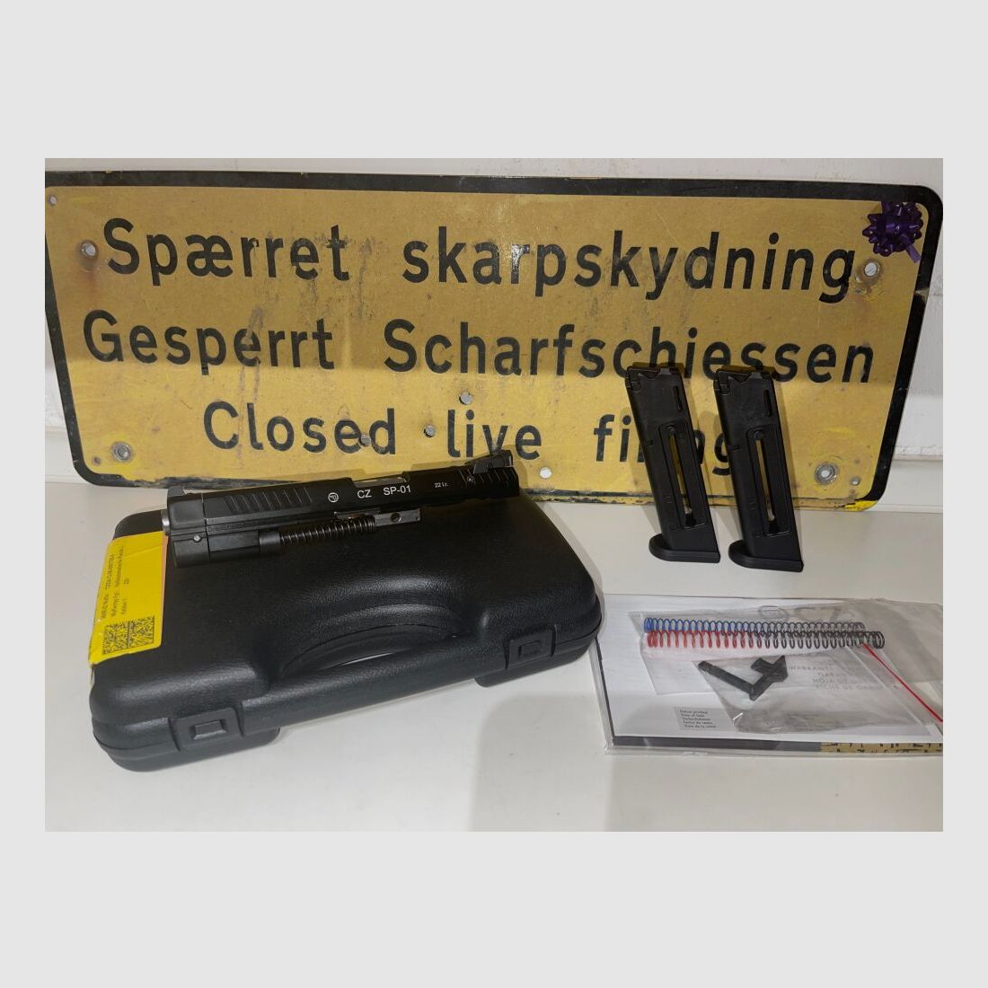 CZ SP-01 Kadet Wechselsystem