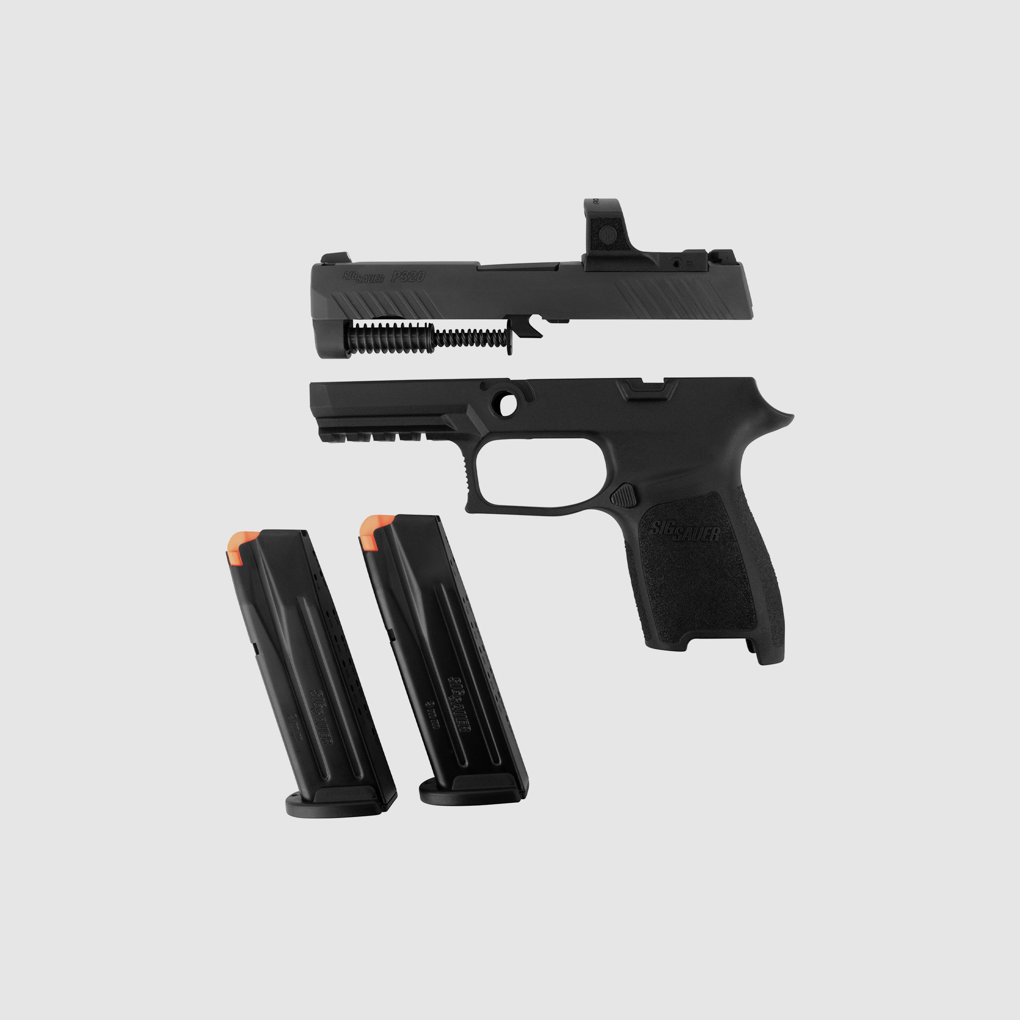 SIG SAUER P320 Compact RXZP exchange system incl. ROMEOZero PRO 9mm Luger