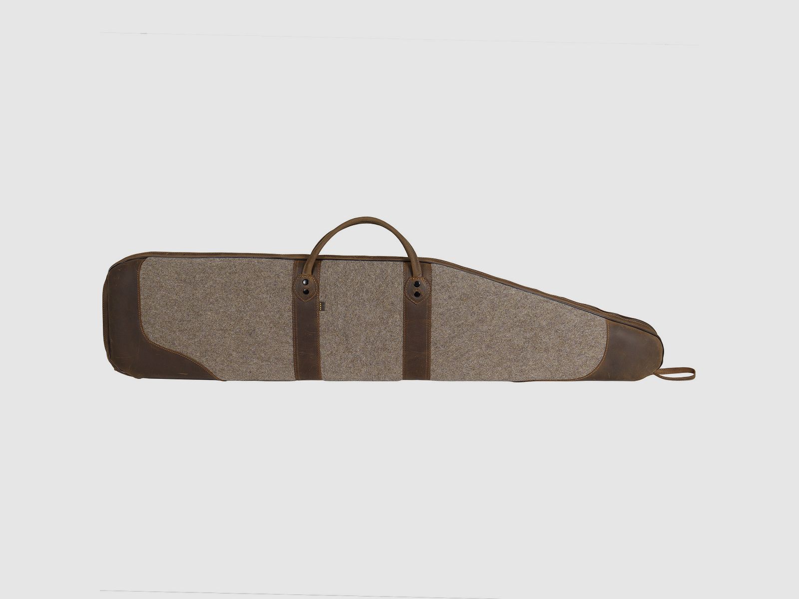 Polsterfutteral Wollfilz/Büffelleder selbstaufblasbar