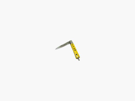 Couteau Sicilien 15 cm poignée en plastique jaune