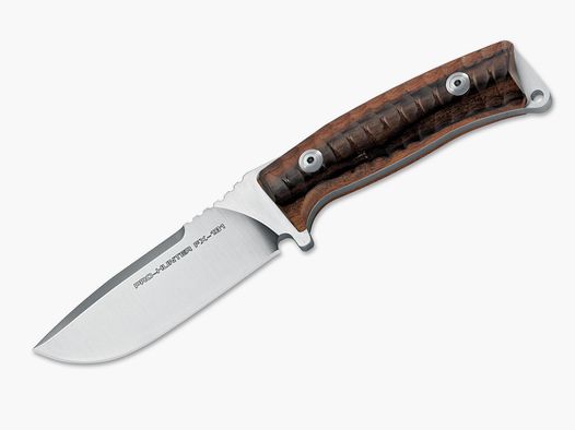 FOX KNIVES PRO HUNTER WOOD Jagdmesser Lederscheide