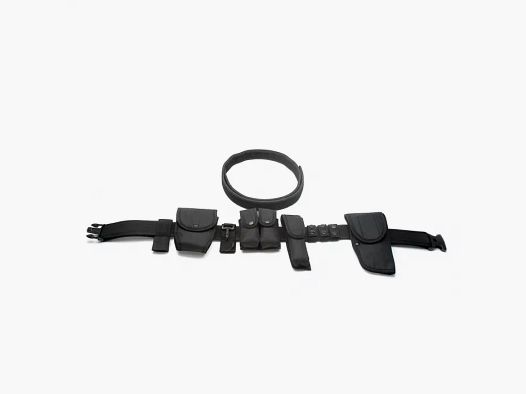 Tactical Security Koppel Set, 11tlg., Schwarz, stufenlos verstellbar bis 120cm