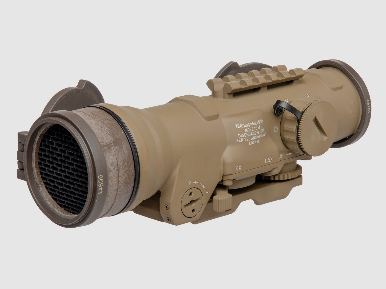 Elcan telescopio SpecterDR 1.5x/6x FDE – 7.62 NATO, immagine 3 di 5