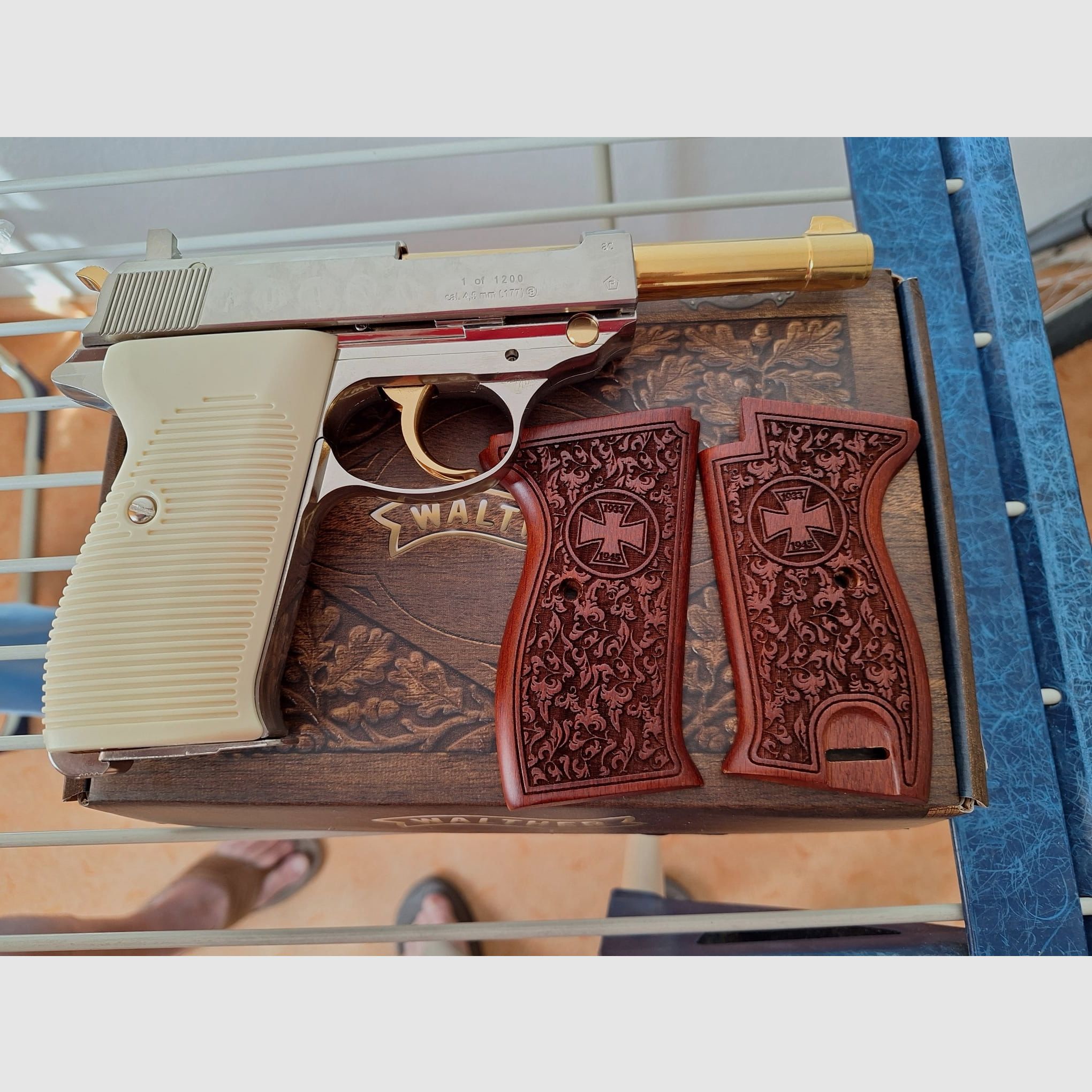 WALTHER P38 cal 4.5 mm unfired