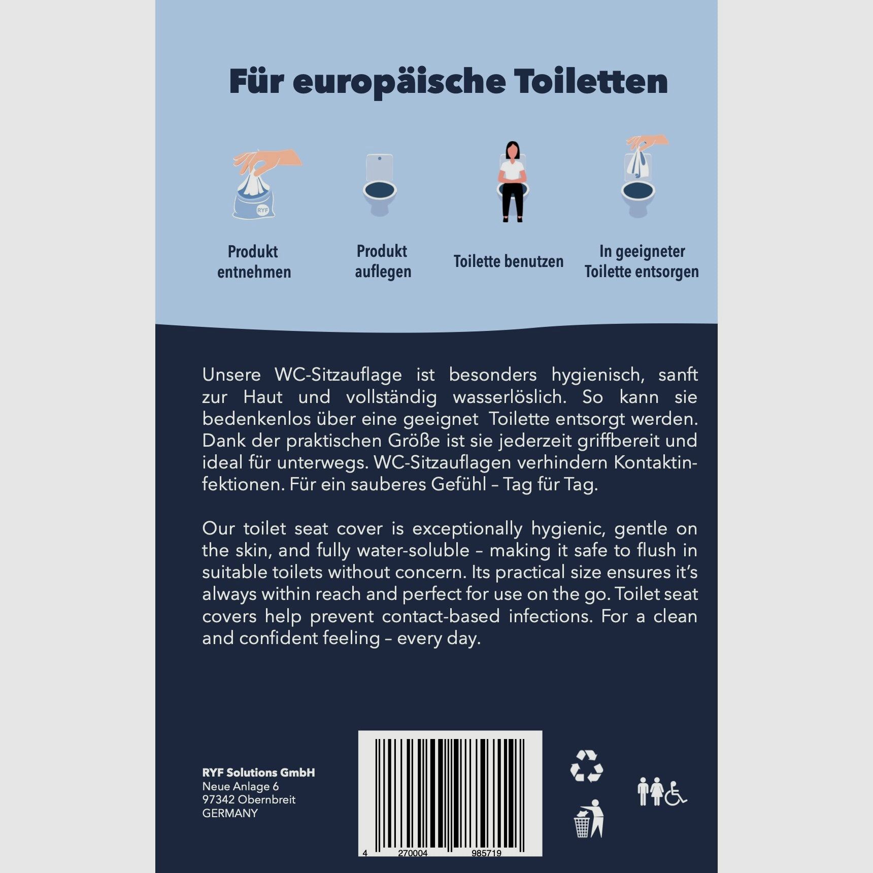Copriwater (25 pezzi), immagine 3 di 6