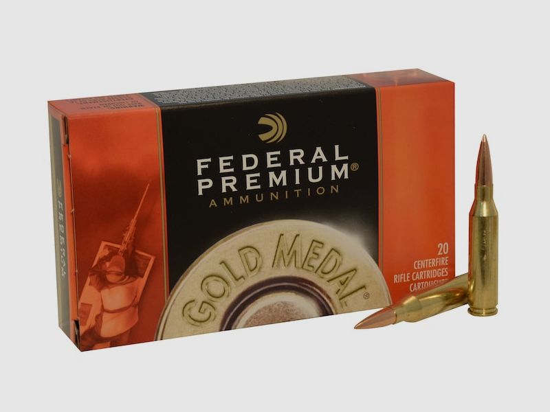 Federal Premium Gold Medal Sierra MatchKing .260 Rem. 142GR BTHP 20 cartridges