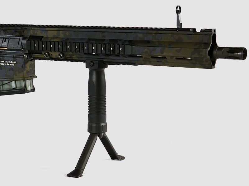 B&T Unigrip QD Handgriff mit integrierten Bipod Coyote-TAN