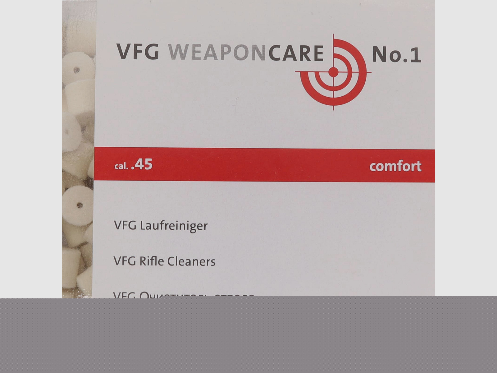 VFG Laufreiniger ''Comfort'' - .45 (250stk.)