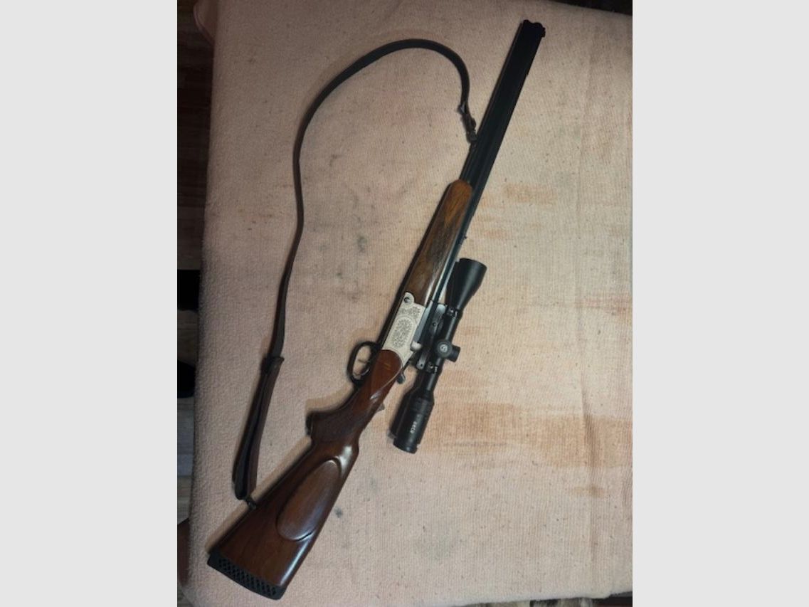 Blaser Bockbüchsflinte 7x57R + 16/70 im Bestzustand mit GECO 3-9x40i