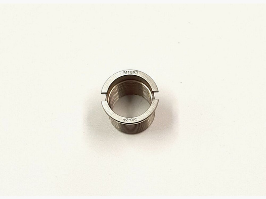 Hausken Lauf Mündungsgewinde Adapter für Schalldämpfer Gewinde Made in Germany! Hausken Schalldämpfer