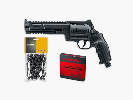 PACK UMAREX T4E TR68 / HDR68 Cal.68 + 5 CO2 + 100 PALLE