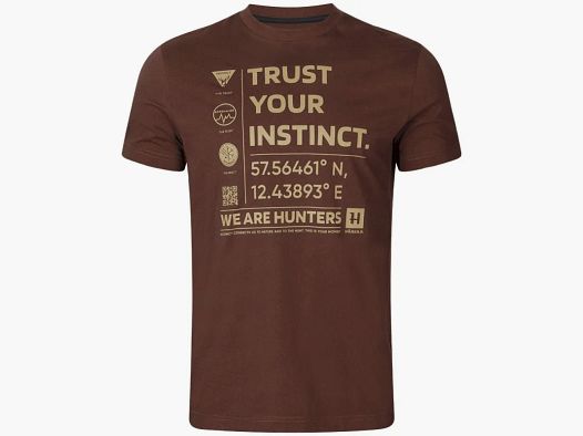 KOSZULKA HARKILA INSTINCT T-SHIRT BURGUNDY