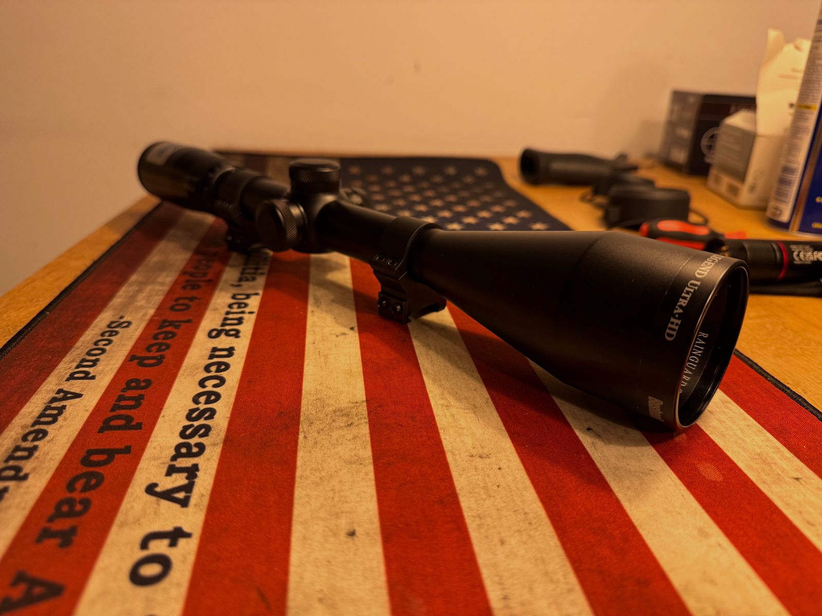 Bushnell Legend UHD 3-9X50 Multi-X mit Montageringen von Leupold