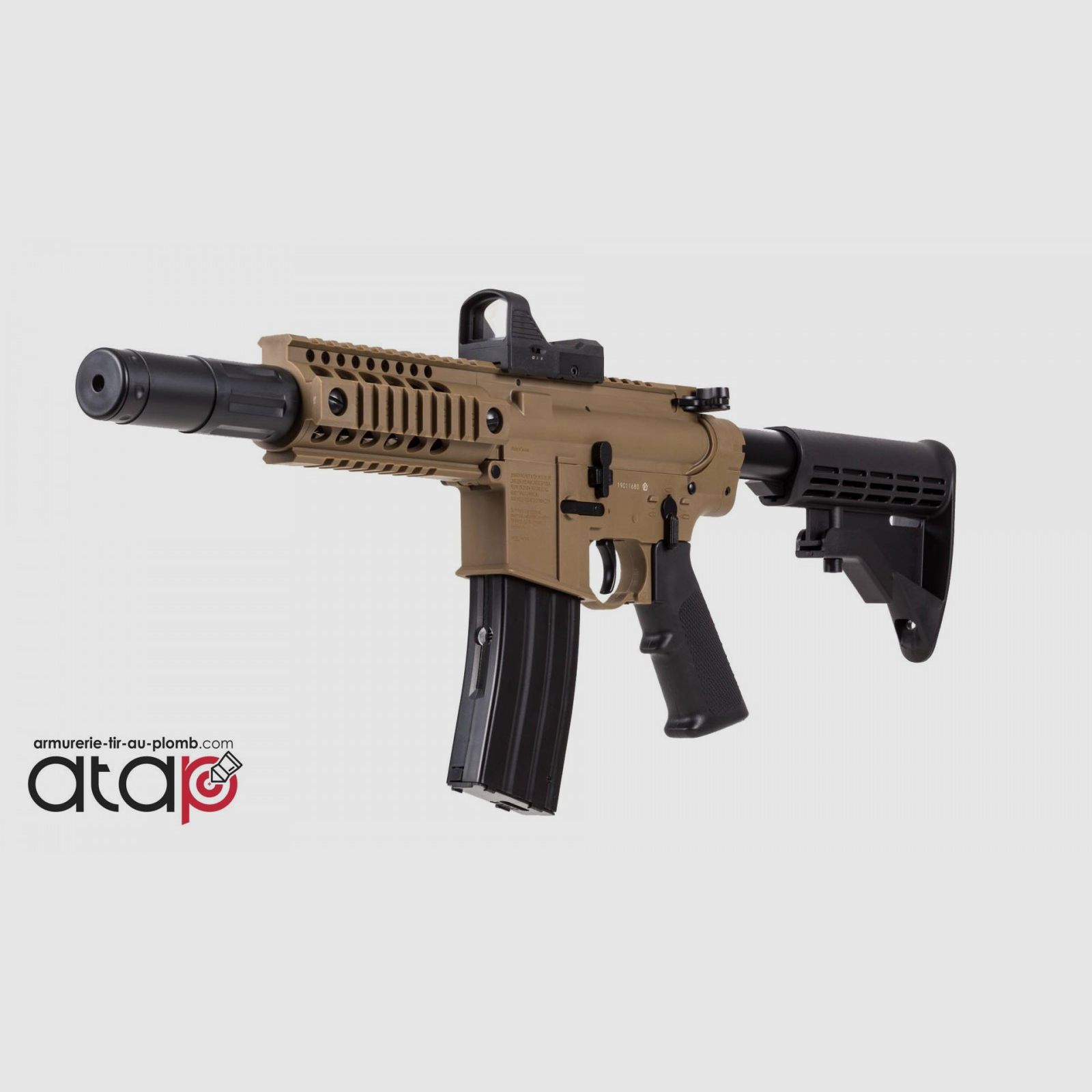 Büchse Stahlkugel Bushmaster MPW Vollautomatisch CO2, Bild 2 von 6