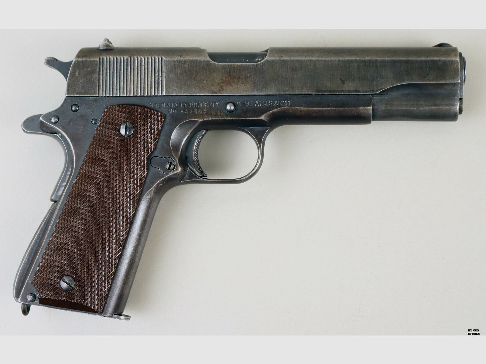 Pistole Remington Rand Inc. mod. 1911A1 Kal. 45 Acp Matr. 941809, Bild 3 von 16