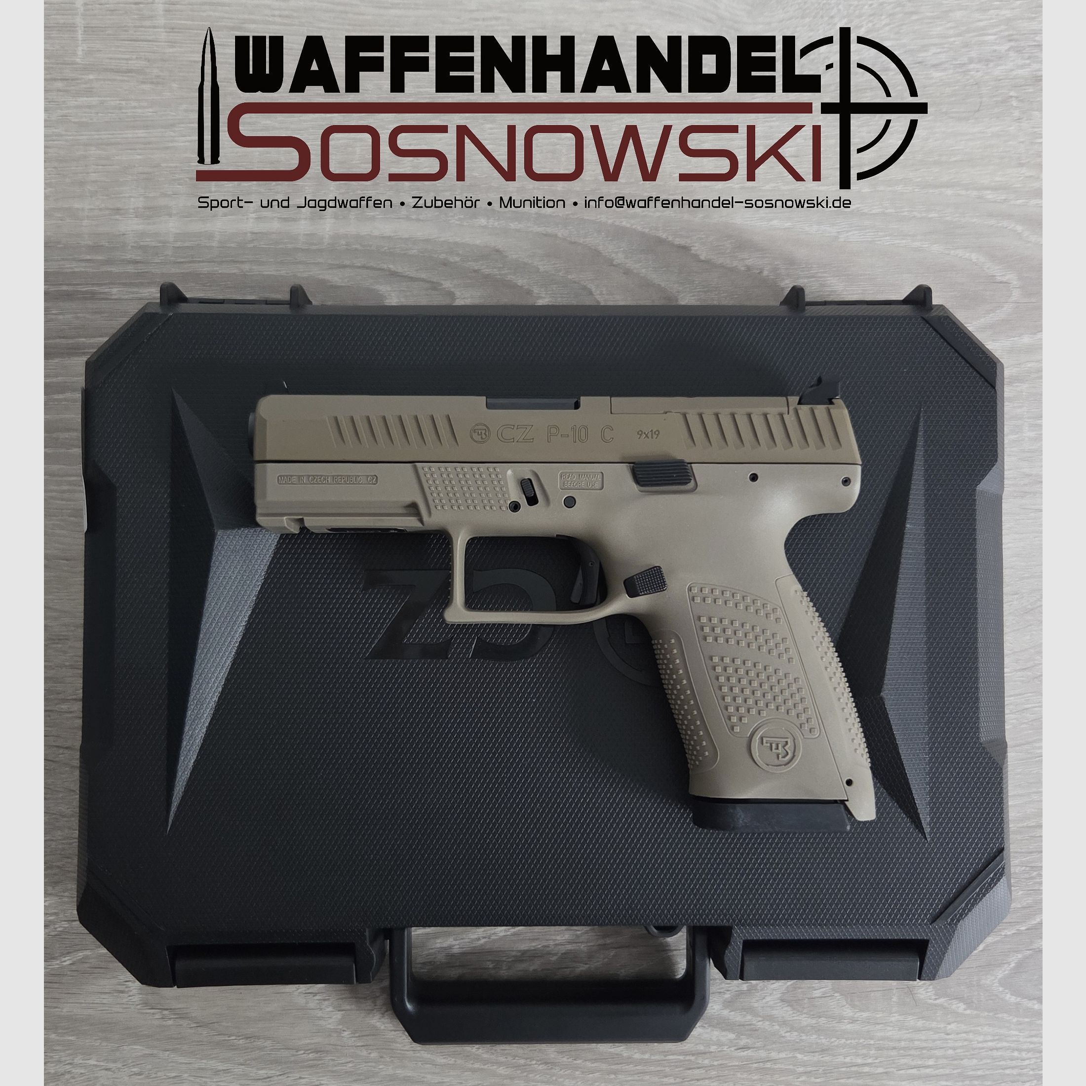 Pistole CZ P-10 C OR FDE 9mm Luger