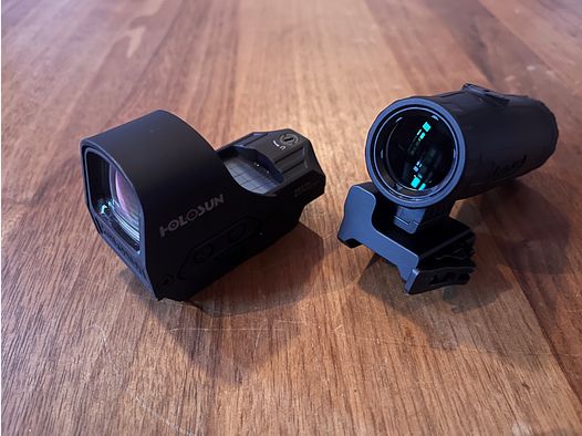 Holosun Set HS510C + HM3X Vergroter