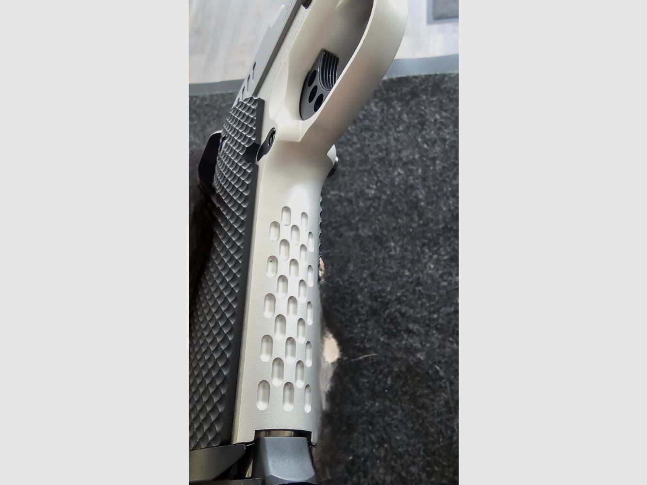 RBF 1911er-Manufaktur Ltd. FIVE STAR RAIL >Aircraft Alloy<, 6"-Longslide