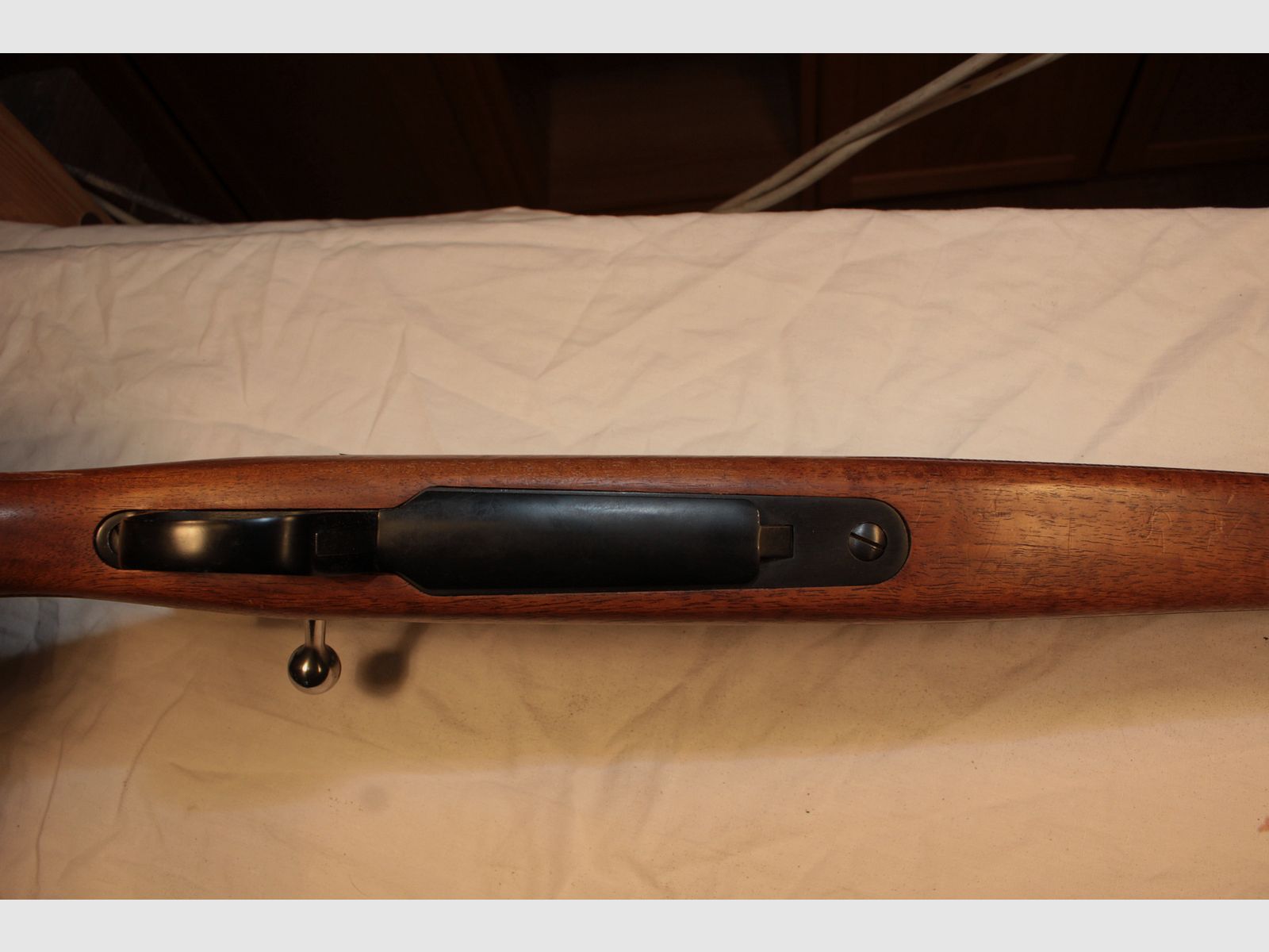 Zolli repeater with left-hand system and left-hand stock.