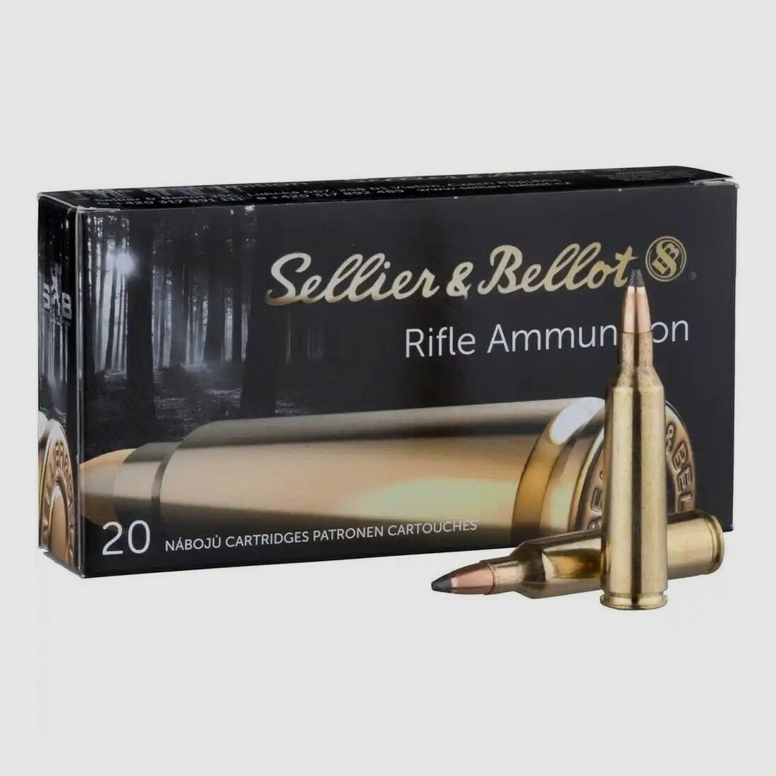 Sellier & Bellot 55grs SP 20STK