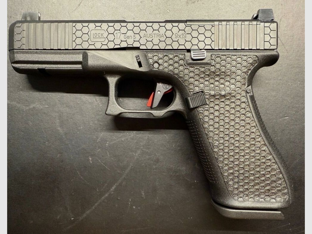 Glock Custom Peterssen Gunworks Glock 17 MOS / FS / FXD Hexagon